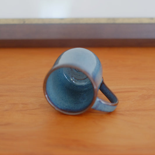 Espresso mug, variegated blue