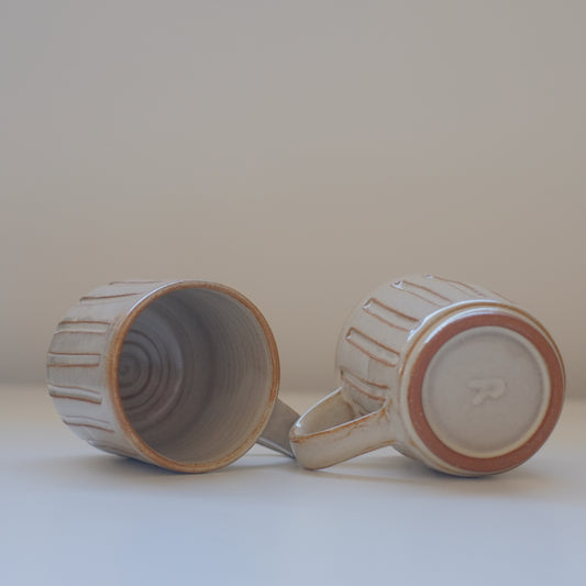 Small Cream Mugs