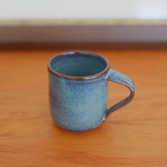 Espresso mug, variegated blue