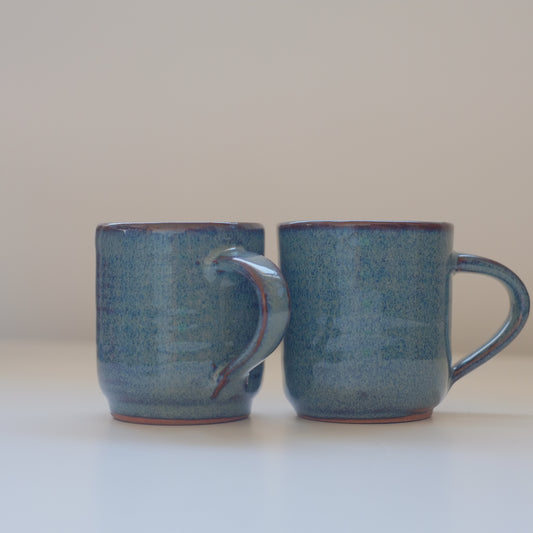 Small Blue Mugs