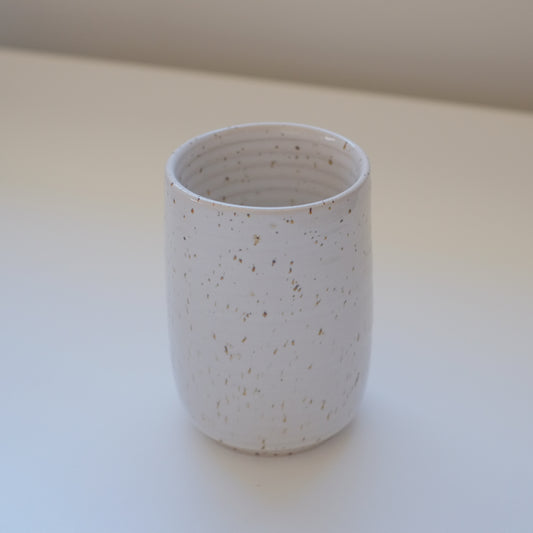 Speckled White Tumbler