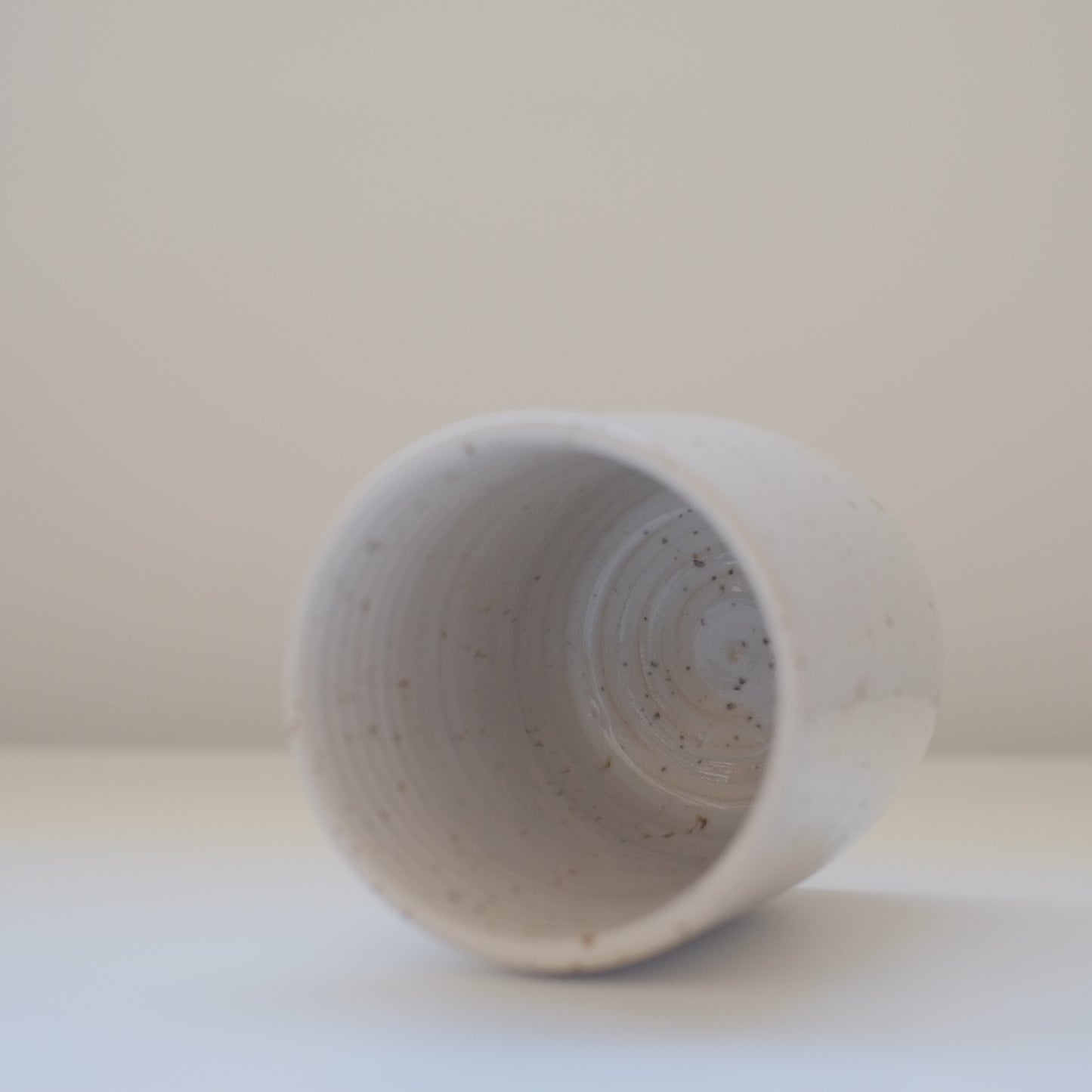 Speckled White Tumbler