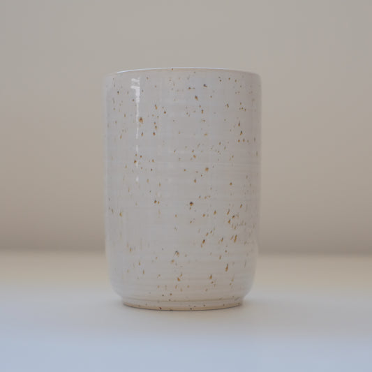 Speckled White Tumbler